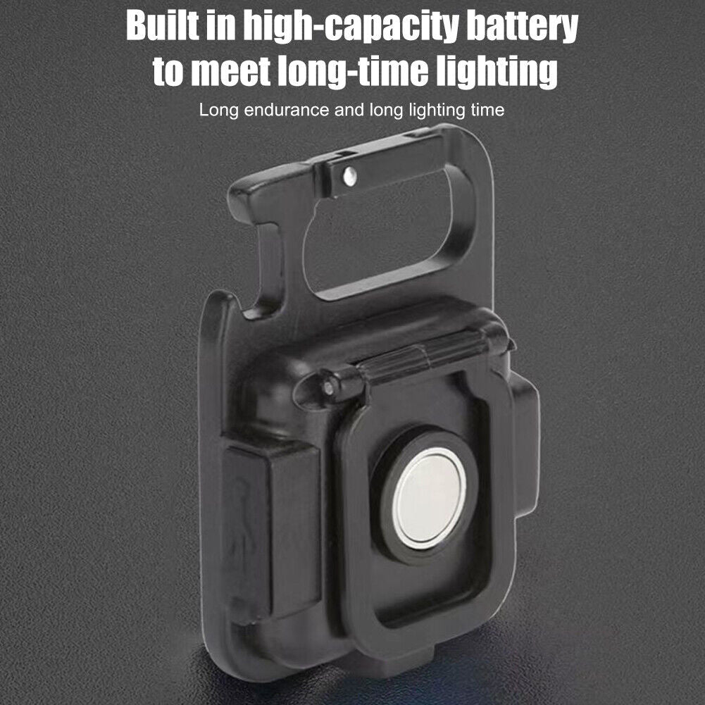 1pc Flash Light Pocket Clip Mutifuction Portable Flashlight Pocket Light