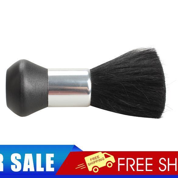 Barber Neck Duster Soft Brush Hairdressing Hair Cutting Salon Stylist Black