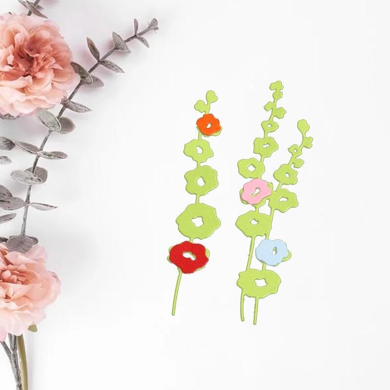 Flower Leaf Strip Metal Cutting Dies for DIY Paper Crafts Photo Album Decor