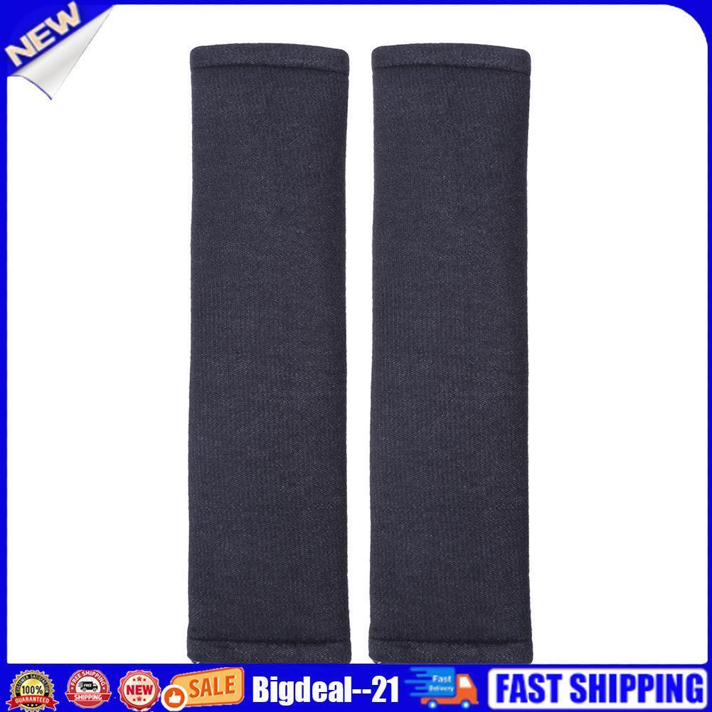 2pcs Shoulder Cover Cushion Car Seat Belt Pad Strap Safety Belt