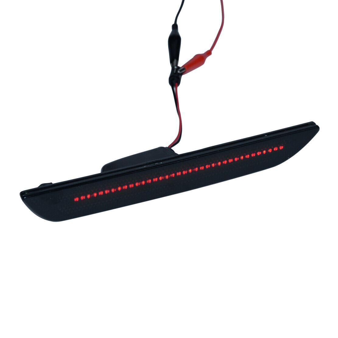 2pcs Fit For Ford Mustang Smoke LED Strip Rear Bumper Side Marker Lights li