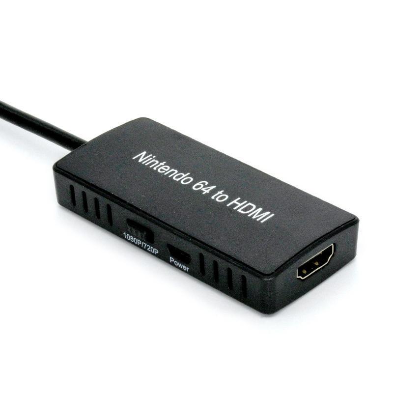 High Defination N64 to HDMI-Compatible Video Audio Converter 720P/1080P