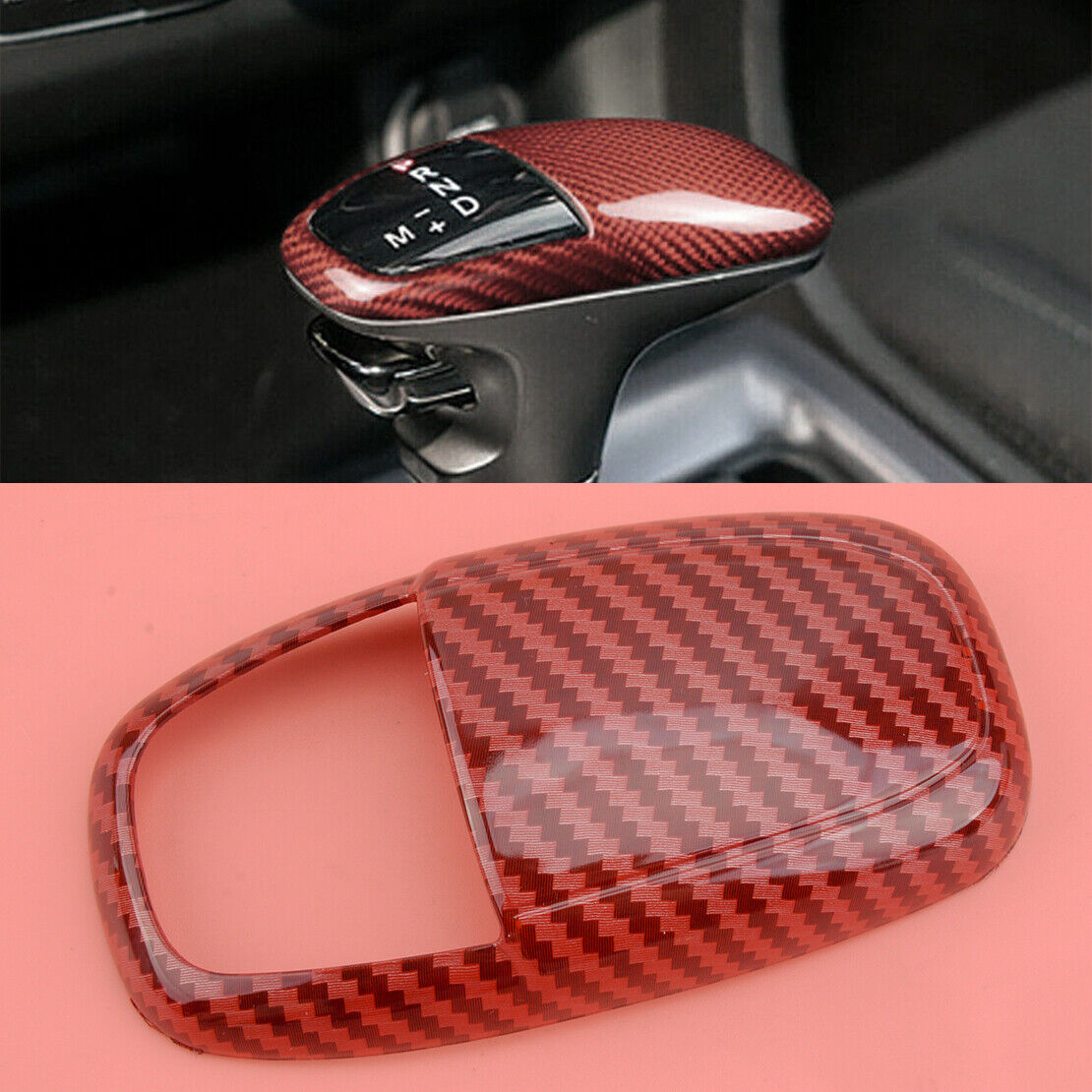 Center Gear Shift Shifter Knob Head Cover Trim Fit for Dodge Durango 18-21 Acc