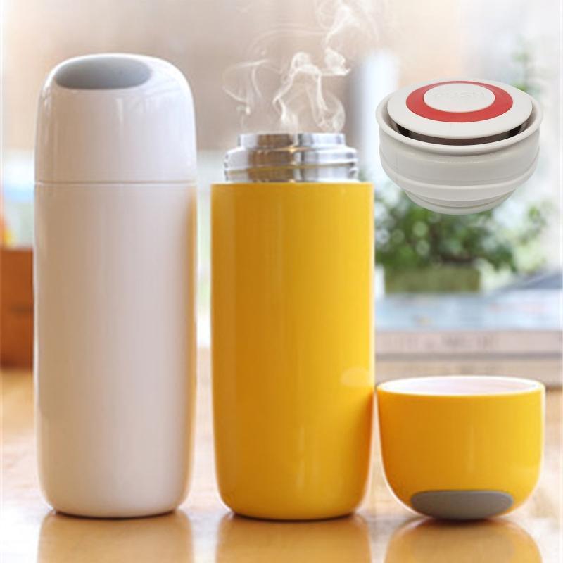 7.8cm Thermal Cup Lid Outdoor Travel Bullet Flask Covers Leak Proof Cover