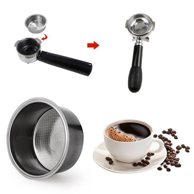 Coffee Filter Cup 51mm Pressurized Filter Basket For Breville Delonghi Filter