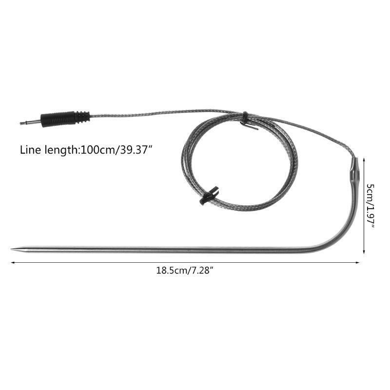 Probe for Wireless BBQ Thermometer Oven Meat Probe Stainless Steel Material