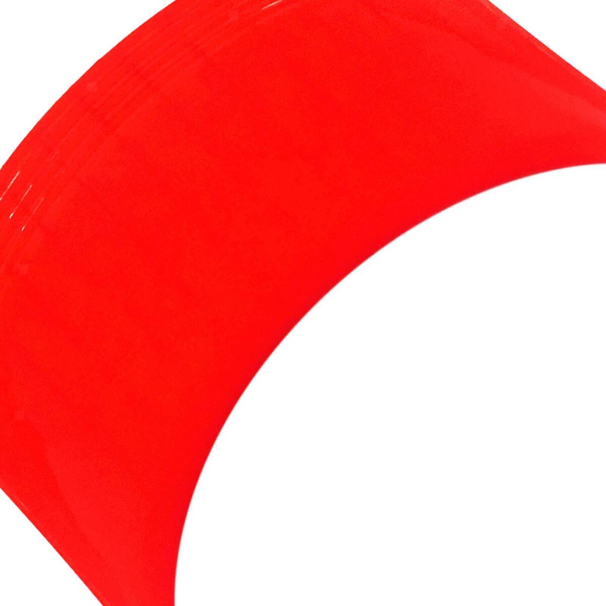 Pair Waterproof Car Audio 6.5'' Dia Speaker Spacers Extender Rings - Red