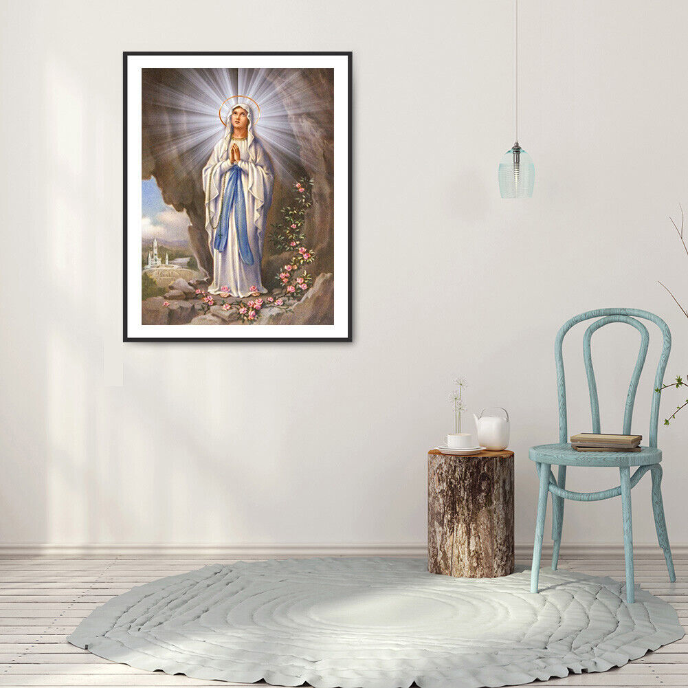 Our Lady 5D Diamond Painting DIY Full Round Drill Mosaic Art