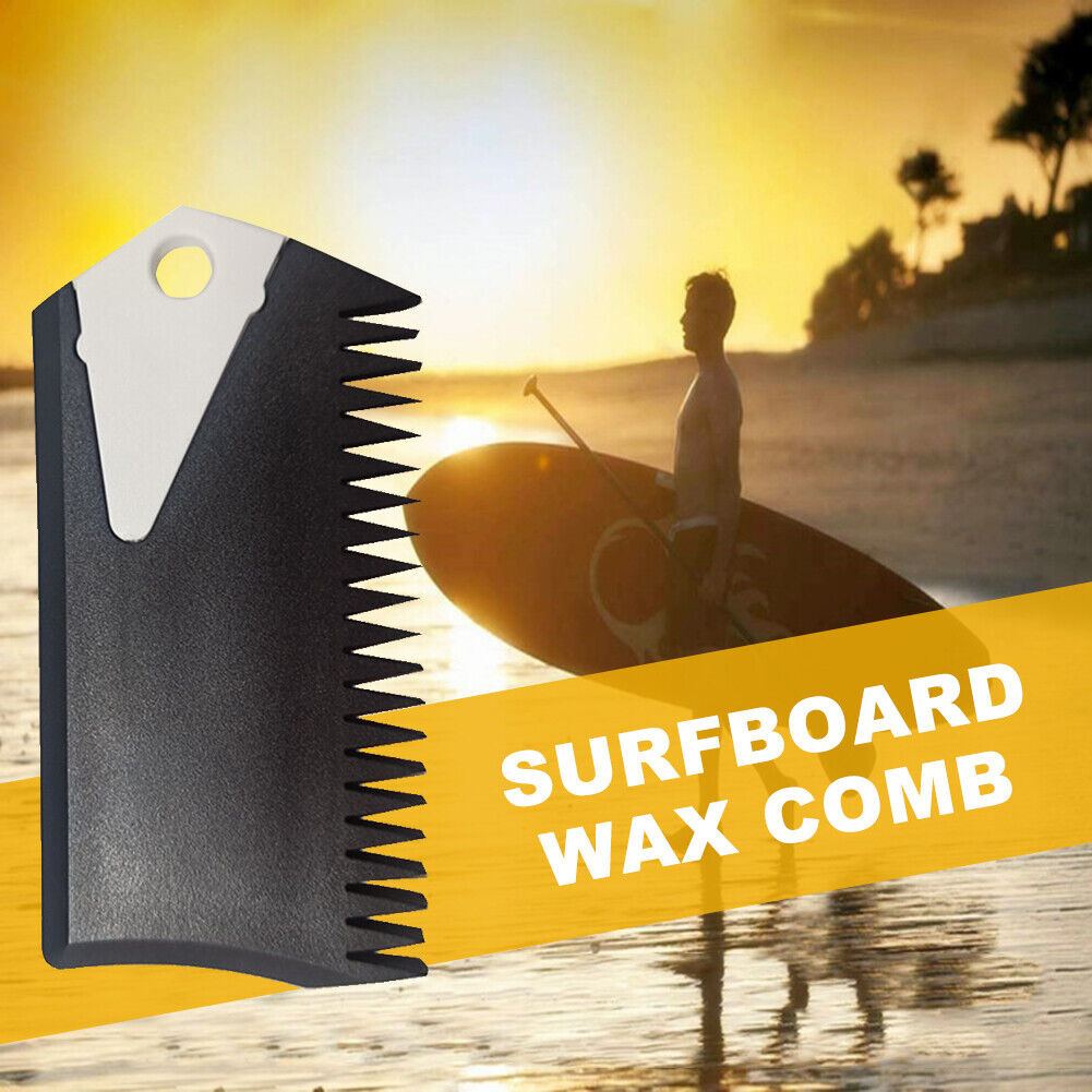 Surfwax Comb Surfboard Paddleboard SUP Surf Wax Removal Comb + Fin Key
