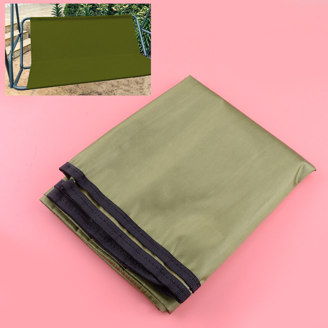 Outdoor Garden Swinging Bench Hammock Seat Back Cover for 2/3 Seater swing chair