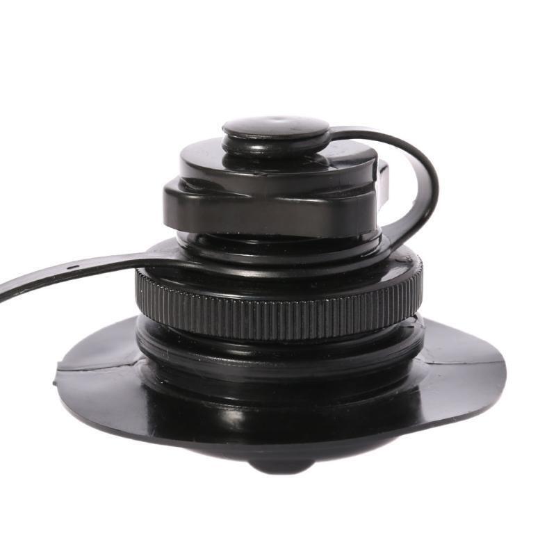 Air Valve Caps Screw For Inflatable Boat Fishing Boats Raft Airbed Outdoor Black