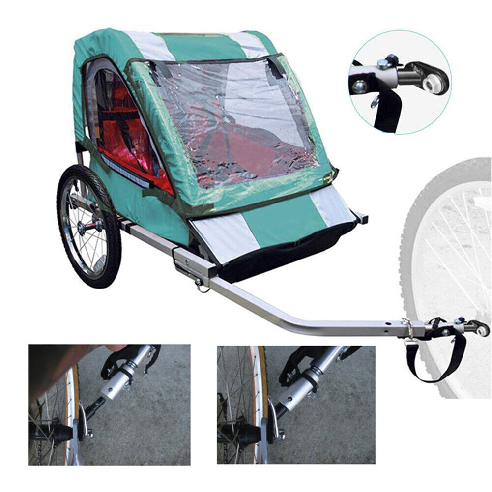 Bike Trailer Steel Linker Bicycle Rear Rack Baby Pet Hitch Linker Connector