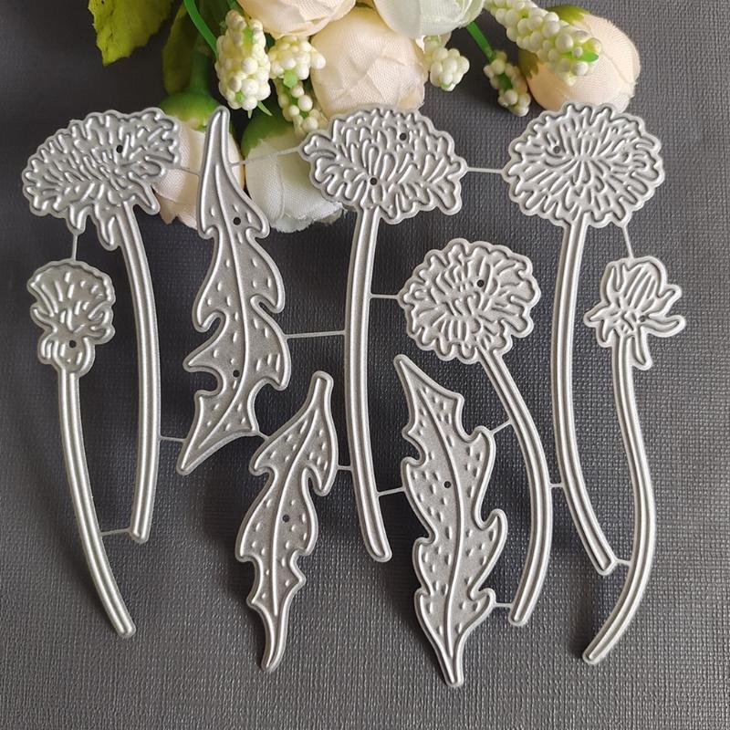 Lotus Leaf Metal Cutting Dies Stencil DIY Scrapbooking Album Paper Card Template