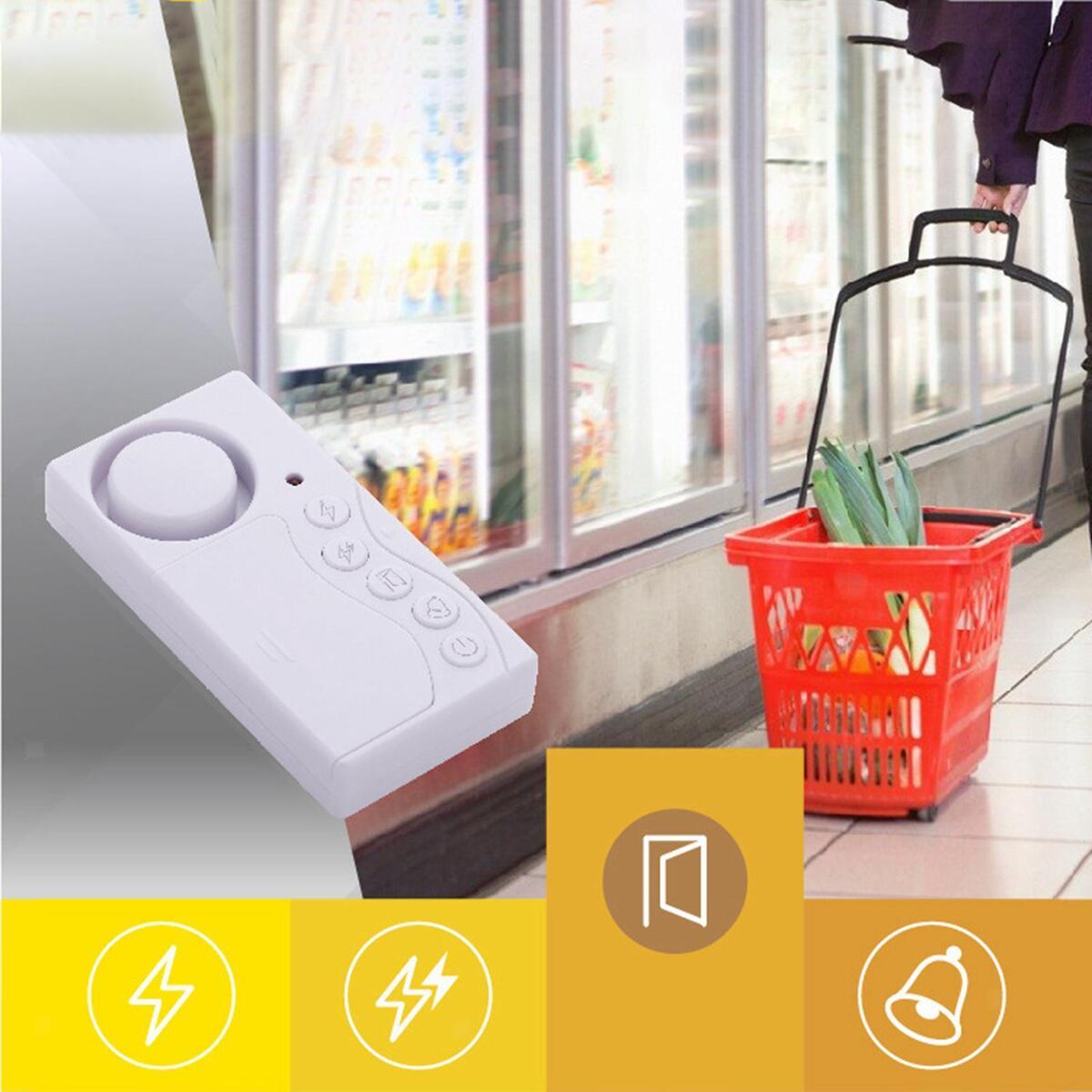 108dB Loud Door Sensor Alarm Security Alarm for Office Freezer Elderly