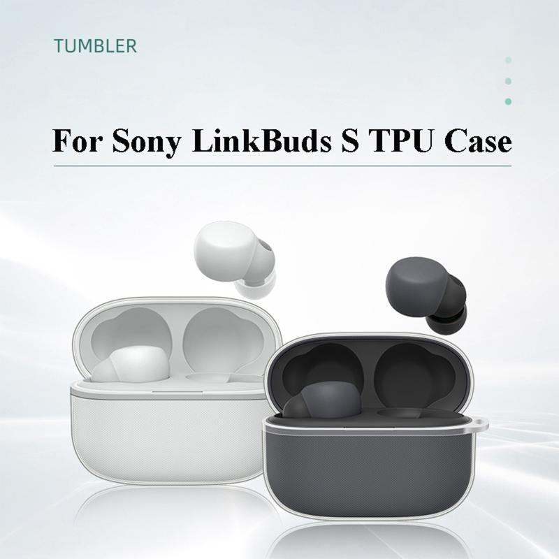 Skin-friendly Cover for SonyLink Buds S Housing Shockproof Shell Non-slip Sleeve