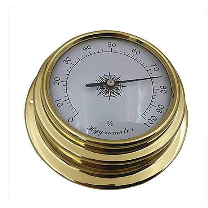 4 Inches 4 PCS/set Thermometer Hygrometer Barometer Watches Clock Copper Shell