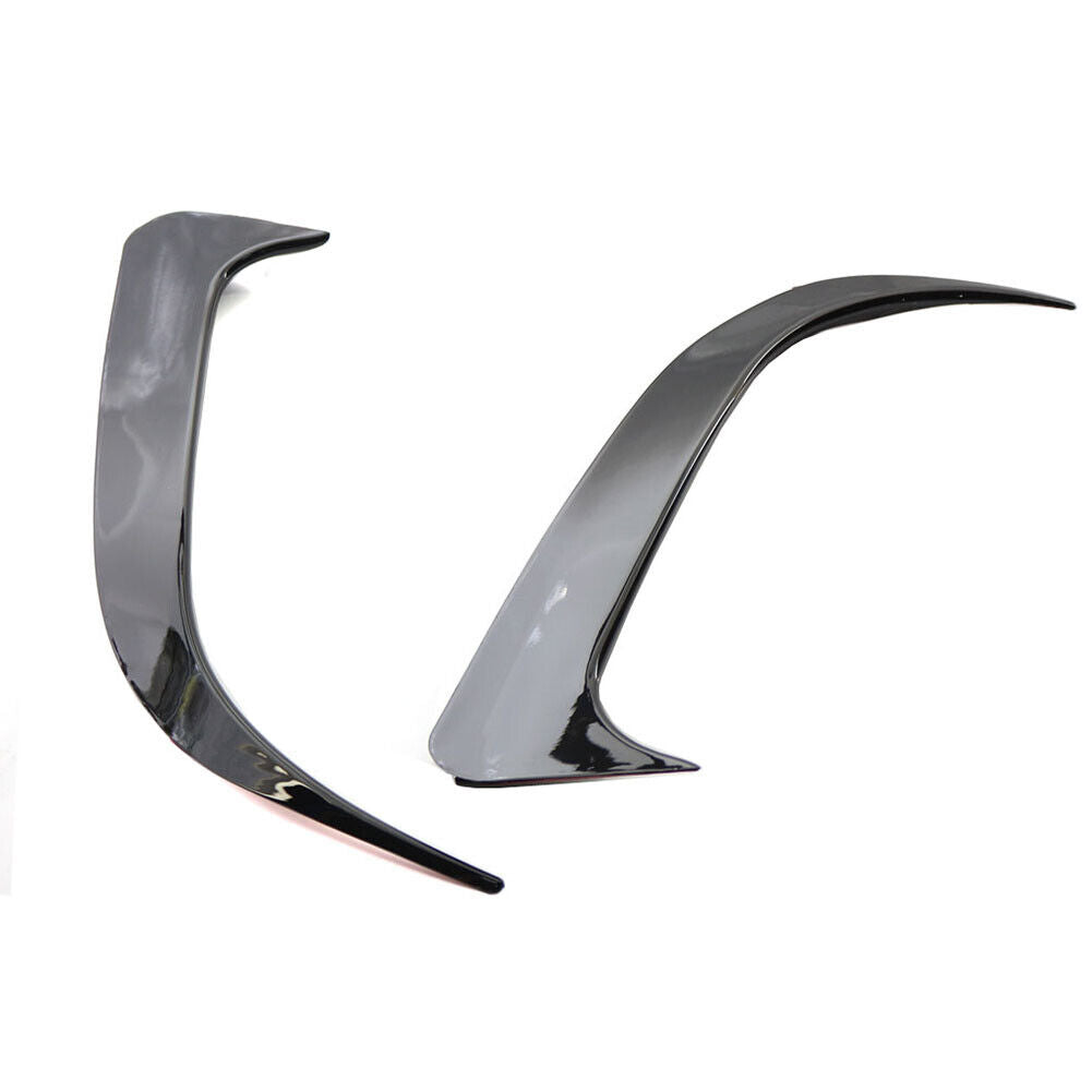 Rear Bumper Vent Canards for Mercedes-Benz CLA 200 AMG 14-18 (Gloss Black)