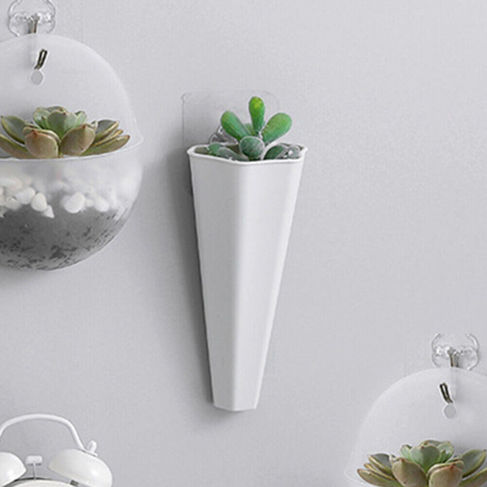Plant Hanger Flower Pot Wall Hanging Bonsai Planter Garden Home Decor (D)