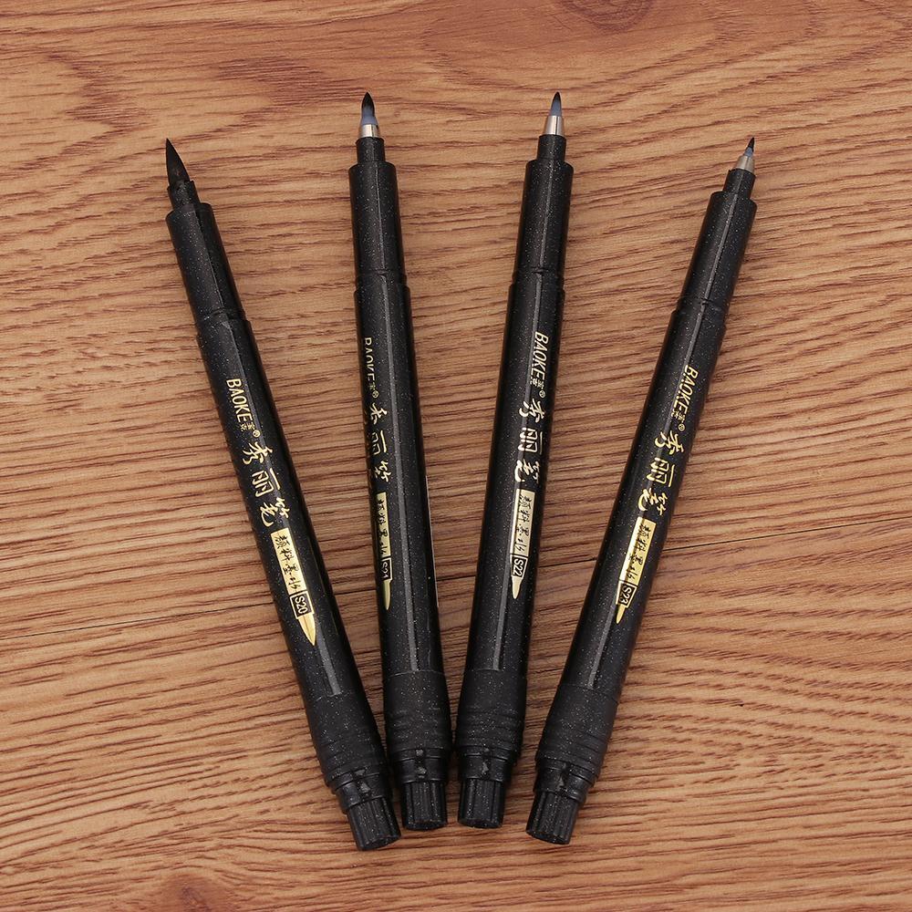 Marker Pen Calligraphy Ink Pen Paintbrush Hand Lettering Drawing Brush