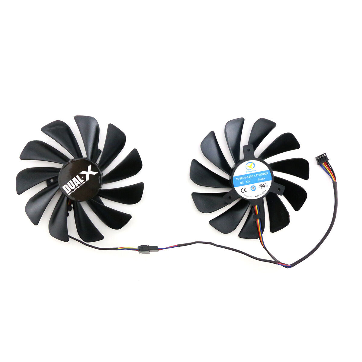 1 Pair Cooling Fan for Sapphire R9 380 R9 390 Graphics Card Replacement Parts