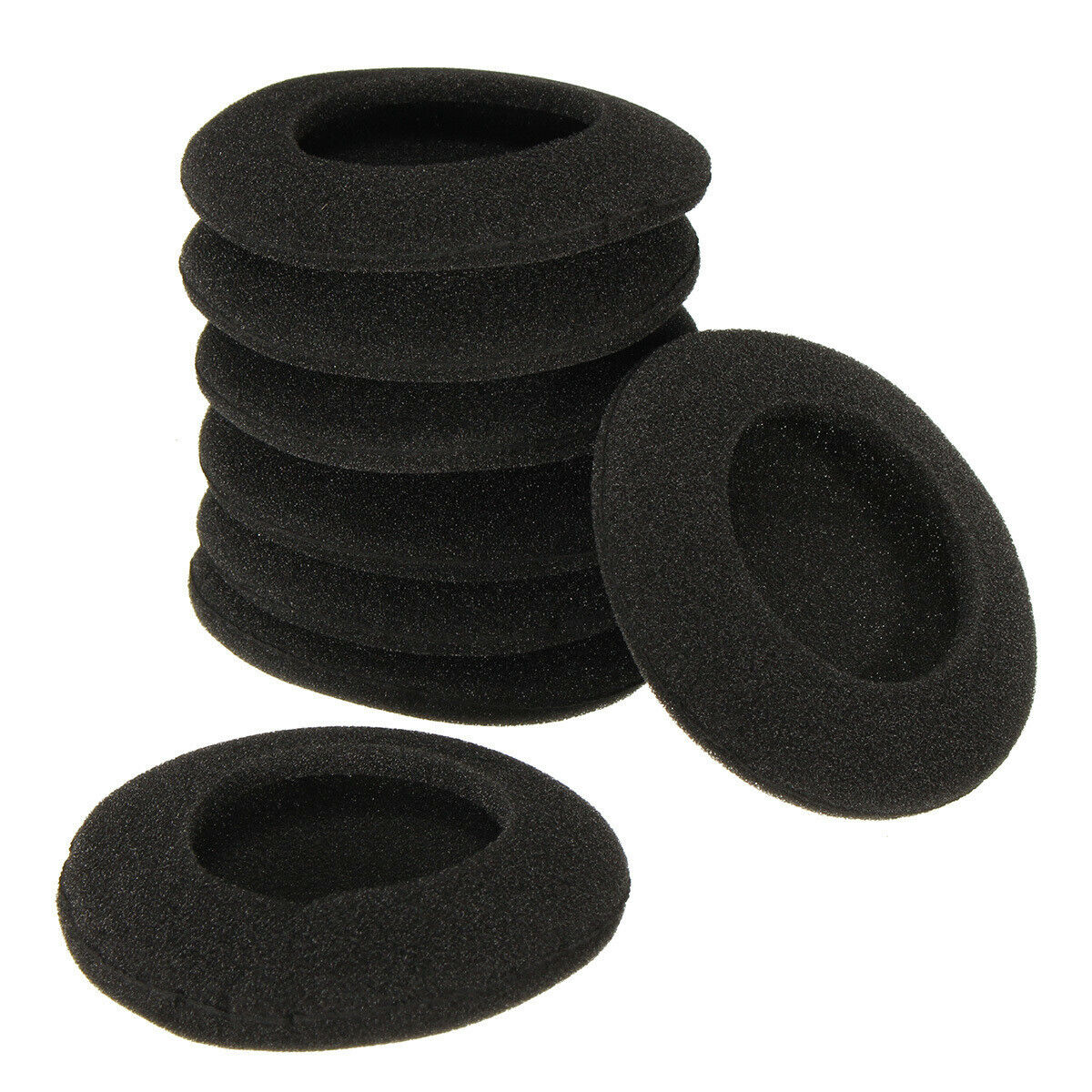 4 Pairs 60mm Headset Headphone Earphone Soft Foam Sponge Ear Pads Cover