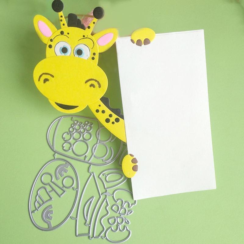 Giraffe Cutting Dies Stencil Scrapbooking DIY Album Stamp Paper Card