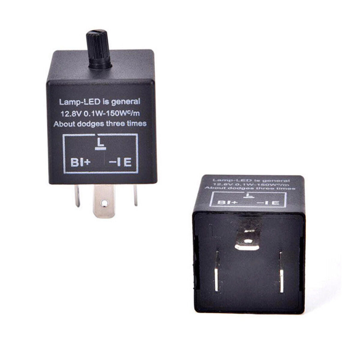 CF13 JL-02 3-Pin LED Flasher Relay Light Lamp Car Bike Turn Signal Indicator A2U