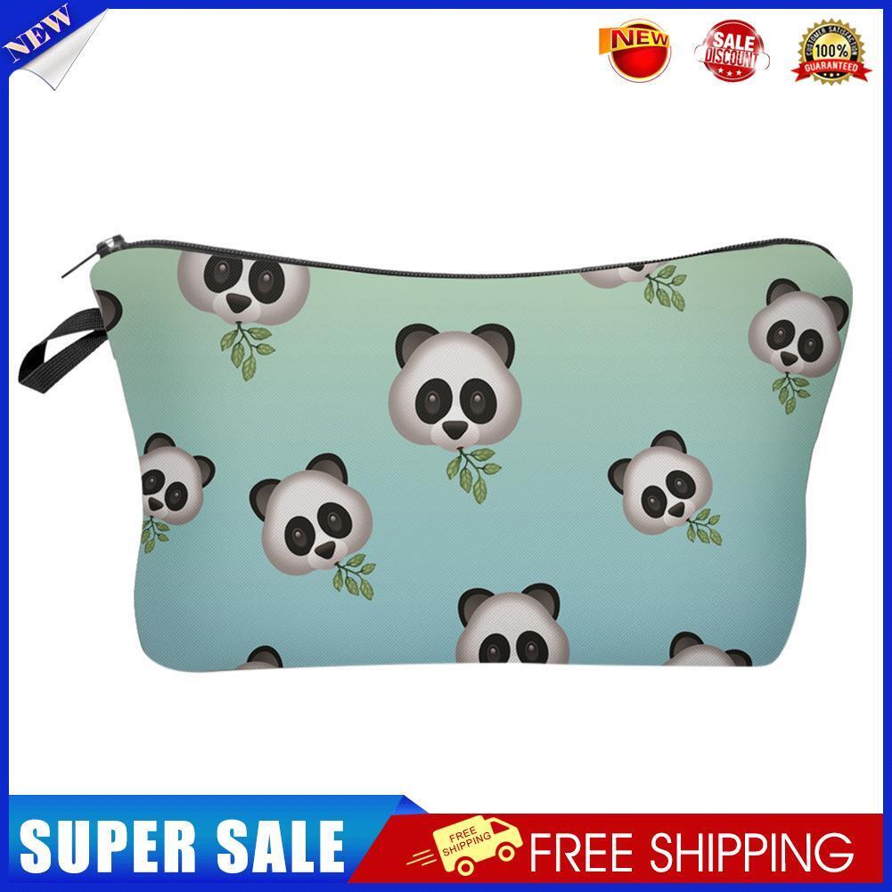 Cute Animal Print Cosmetic Storage Pouch Women Toiletry Makeup Bag (50157)