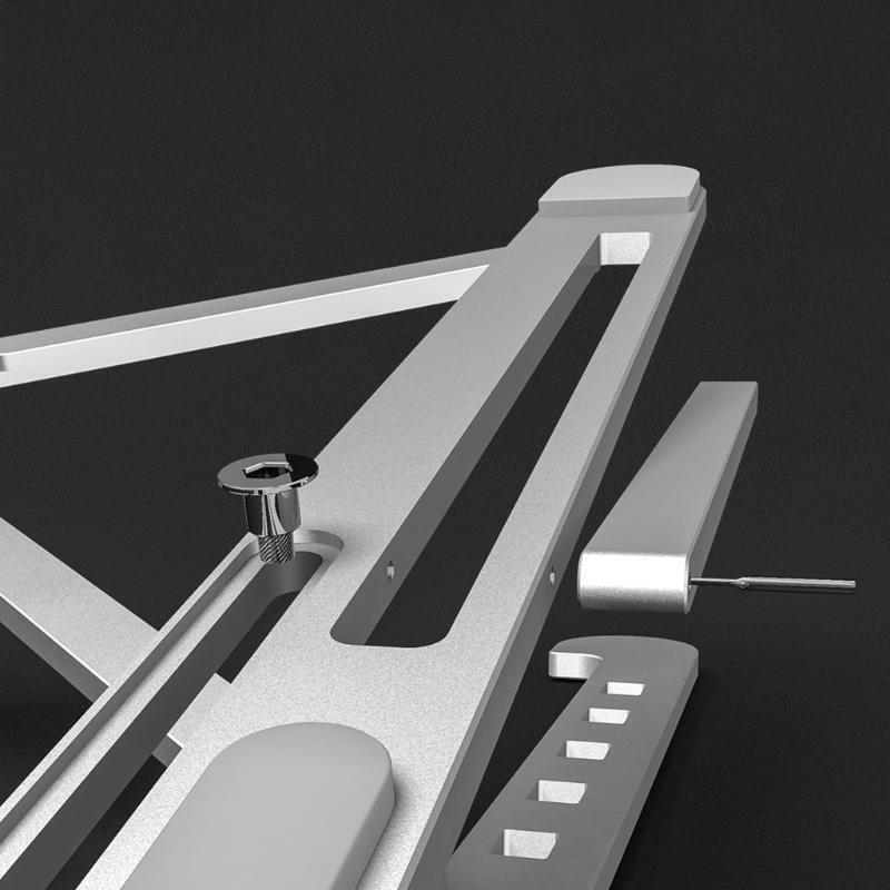 Non-slip Laptop Tablet Stand Foldable Adjustable Heat Dissipation Bracket Holder