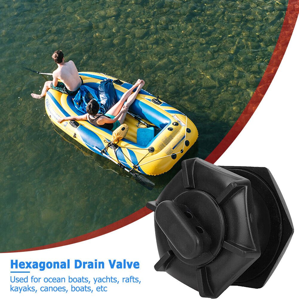 Inflatable Boat Drain Plug for Outdoor Kayak Canoe Stopper Bungs Drain Plug
