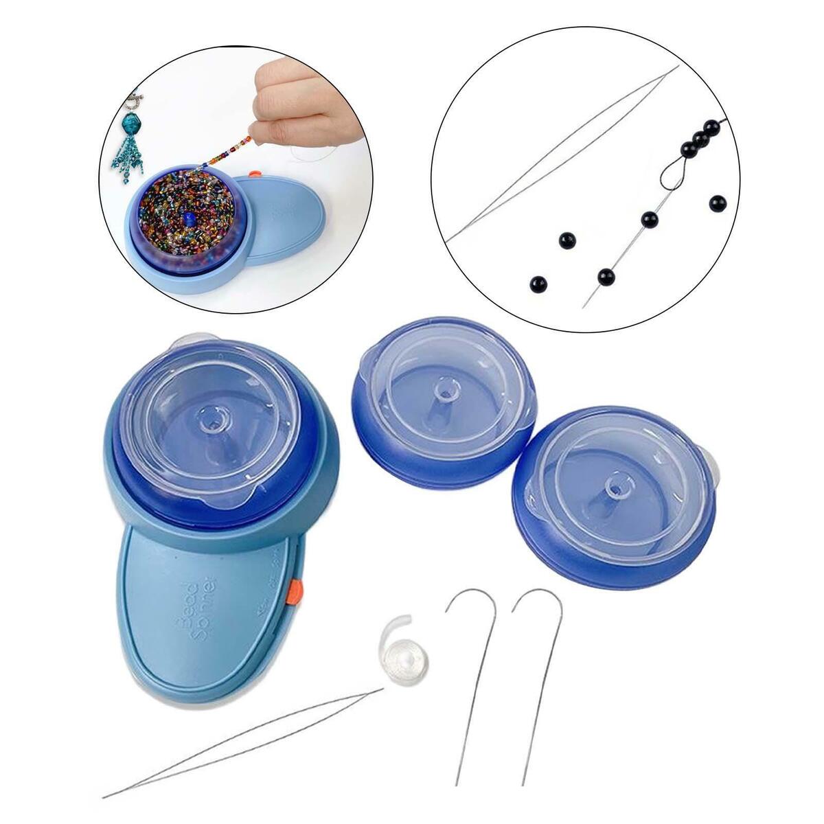 Bead Loader Beaded Needles Electric Bead Spinner for DIY Jewelry Making Tool