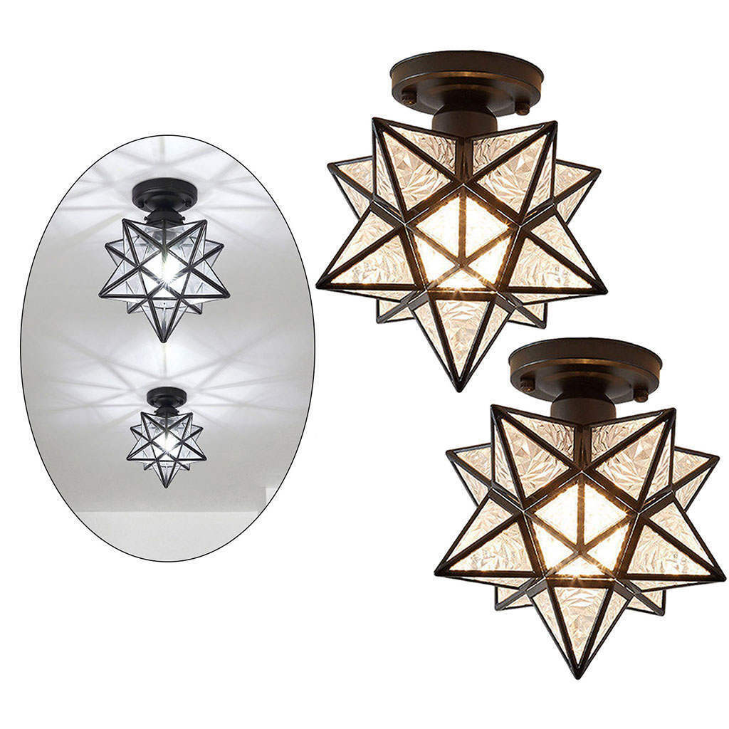 2× Nordic  Ceiling   of light Shape Ceiling for Living Dinning Room