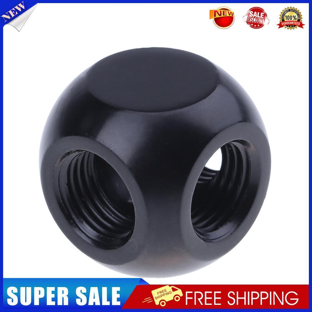 G1/4 Inner Thread Metal 3-Way PC Water Cooling System Water Tube Connector