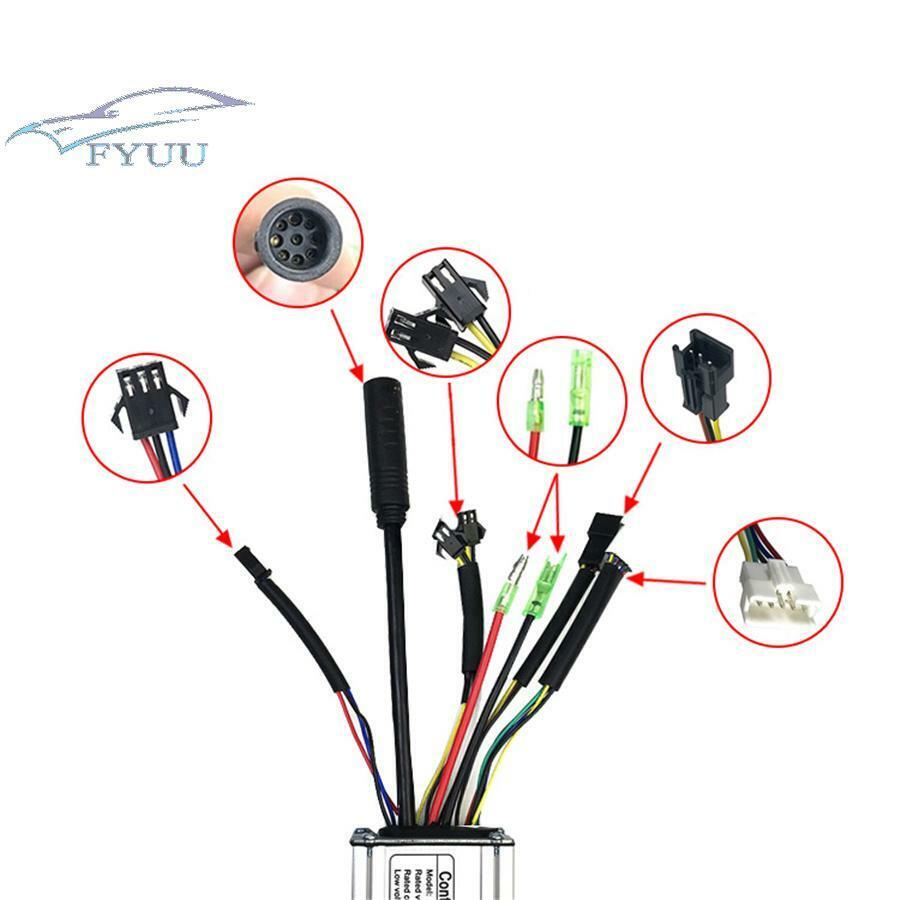1 Pc 48V 36V 15A Controller For 250W 350W Brushless Motor Ebike Electric Bicycle
