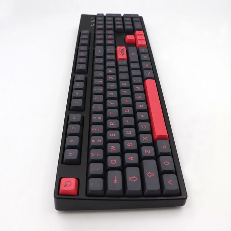 132pcs Keycaps PBT Dye Sub XDA Keycap for Cherry Gaming Mechanical Keyboard DIY