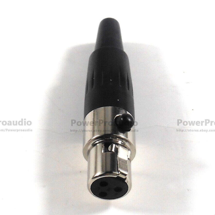 10pcs  XLR 3 Pin Male Plug MIC Microphone Audio Cable Connector fit for AKG