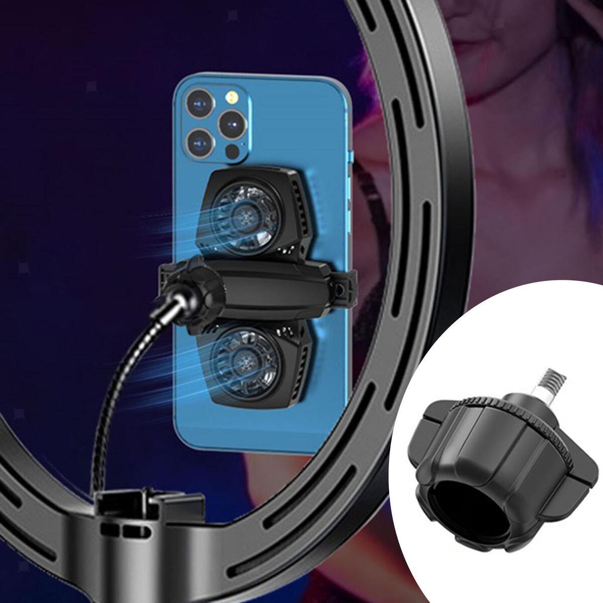 K4 Cell Phone Cooler with Dual Semi Conductor Heatsink for Gaming