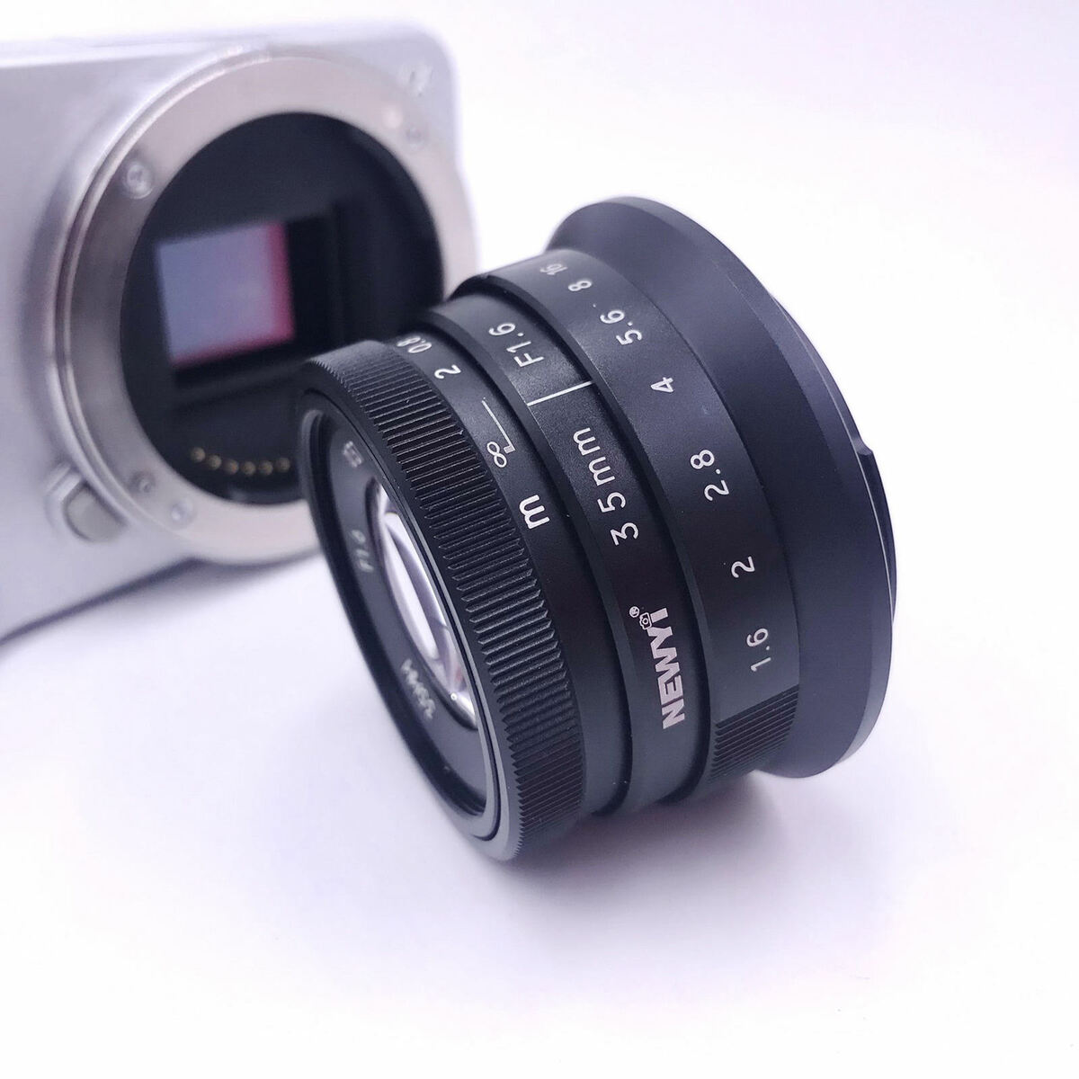Mini 35mm F1.6  Lens for  A6300 A5100  NEX-5N NEX-5T A7 A7II