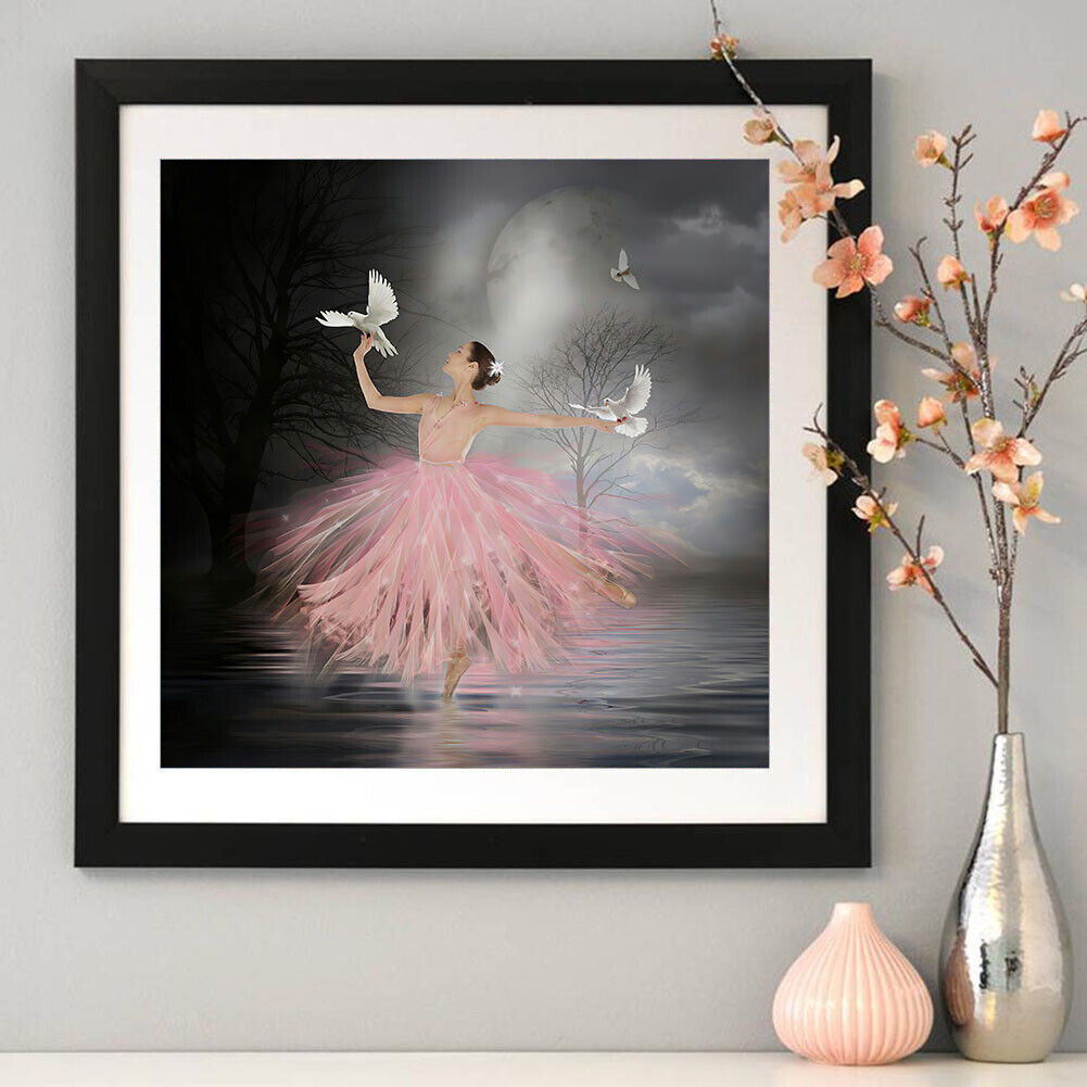 Ballet Girl Full Drill Diamond Painting DIY Mosaic Kit Picture Home Decor