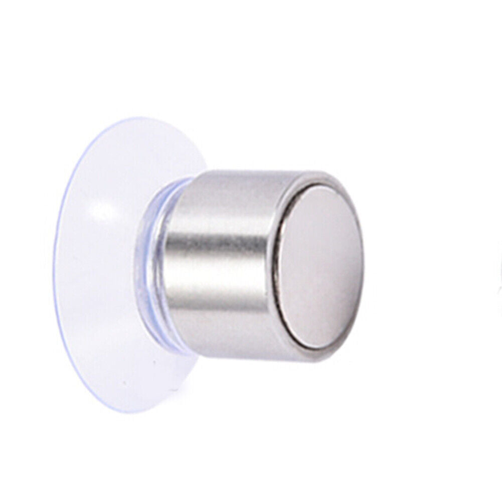 Stainless Steel Soap Magnetic Holder Rack Suction Cup Hanging Bracket (A)