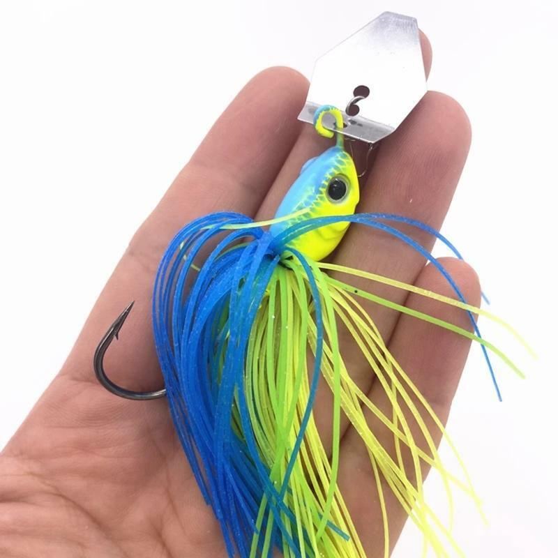 10x Sequin Lure Baits Noise Ice Bass Fishing Saltwater Wobbler Fishing Baits Kit