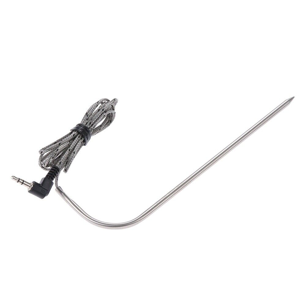 BBQ Meat Temperature Probe Sensor 3.5mm Adapter For Traeger Wood Pellet Grills
