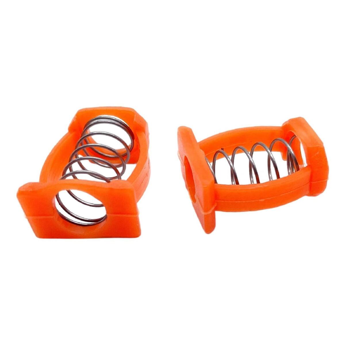 2Pcs Folding Bike Hinge Clamp Spring C Buckle Lever Fixed Accessories Refit