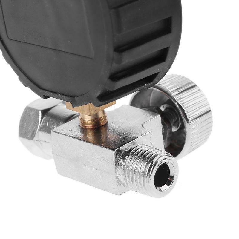Digital 1/4" 200PSI Air Pressure Regulator Gauge Control Valve for Spray Gun