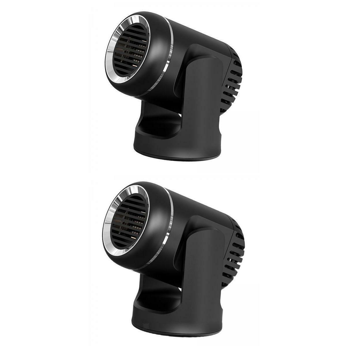 2x Car  Fast Heating  Winter Air  Defroster 12V+24V