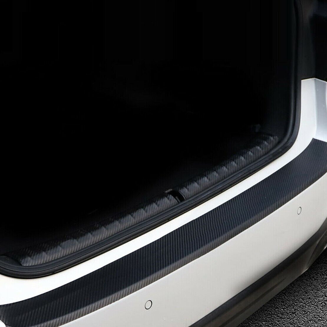Rear Bumper Guard Protector Sill Plate Cover Trim fit for Outlander 2013-20 Part