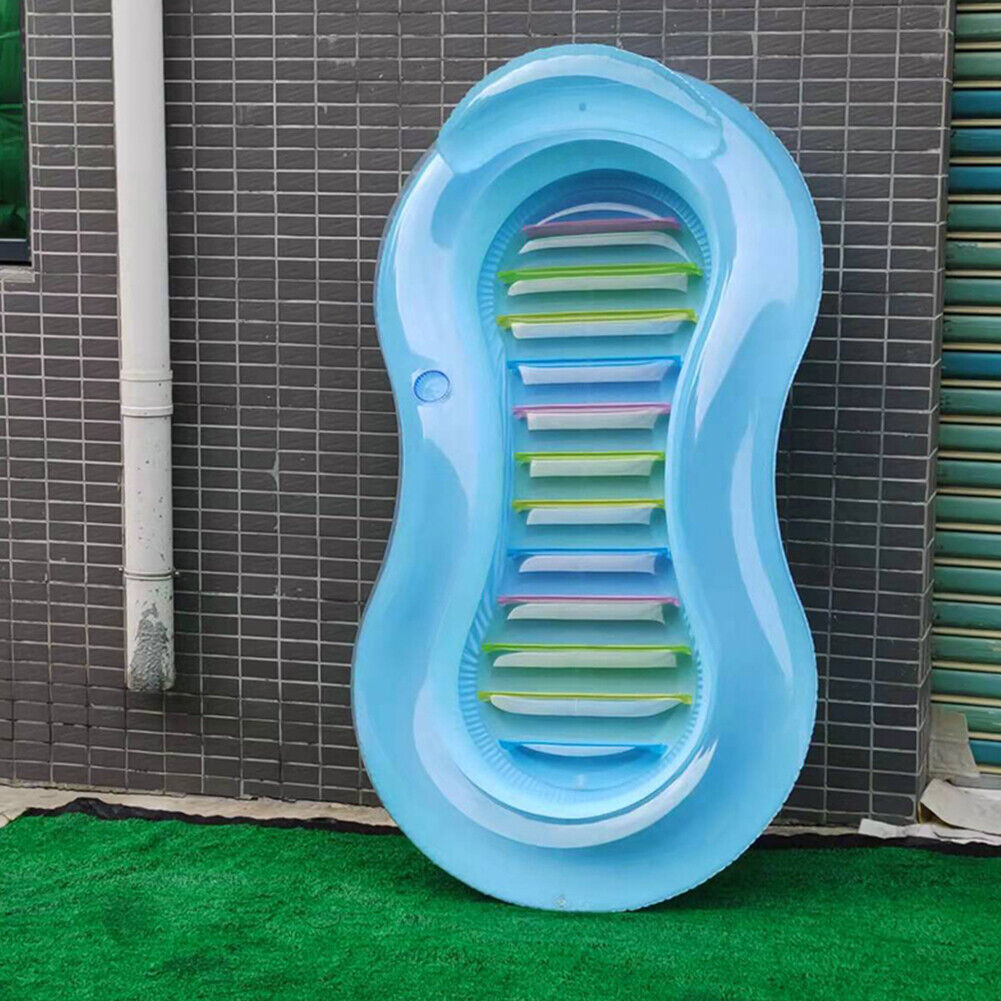 Pool Beach Water Hammock Floating Water Sports Inflatable Air Lounger Bed
