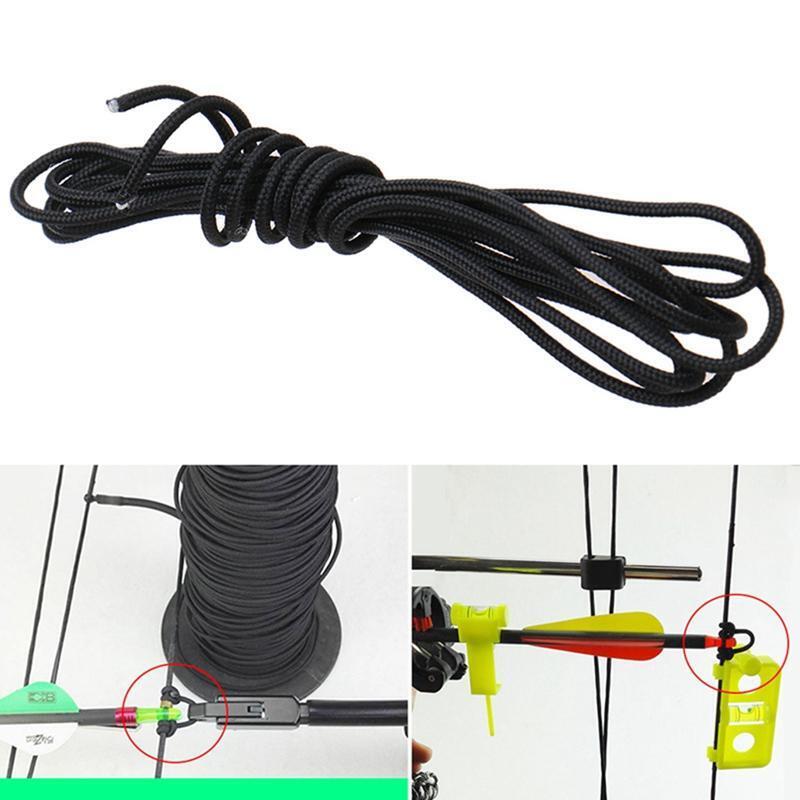 2.5mm x 2m Archery Release Compound Bow String Nock D Loop Rope Cord Bowstring