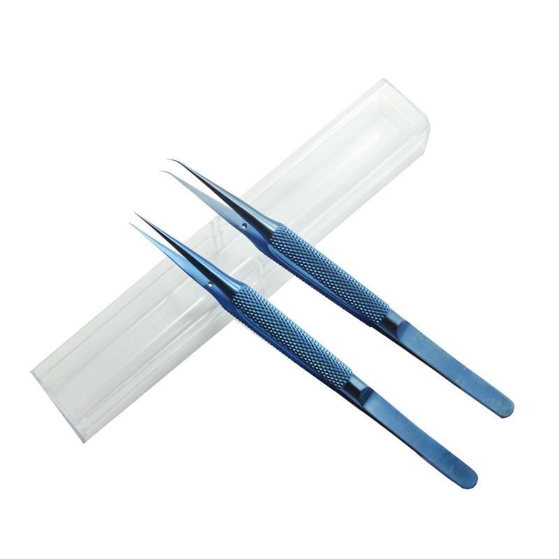 Precision Fingerprint Tweezers Titanium Alloy Tweezers for Electronic Components