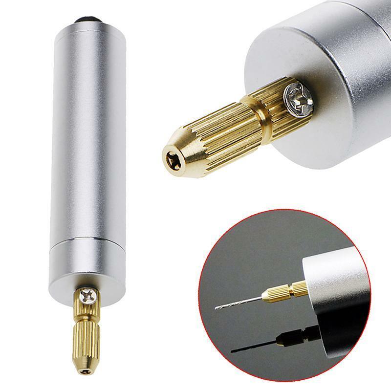 New DIY Mini Micro Small Electric Aluminum Hand Drill DC 5V for Motor PCB